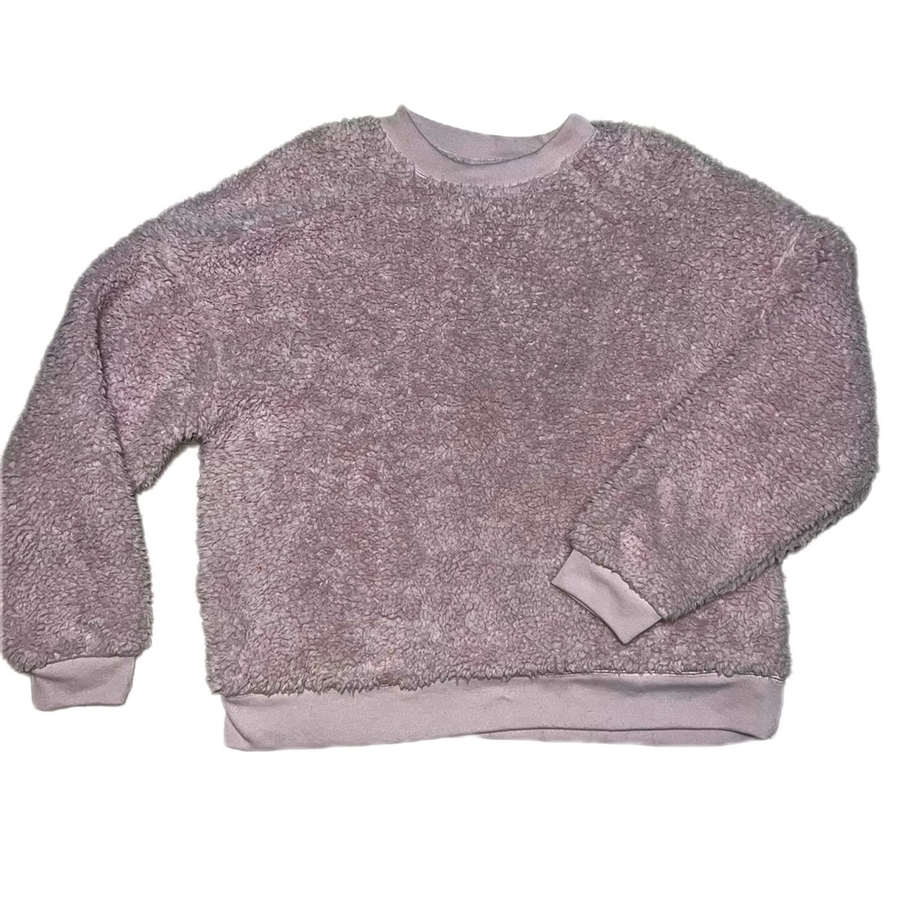 Comfy Pink Teddybear Sweater EUC